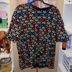 Exclusive Men’s MCM Multicolor Logo Shirt